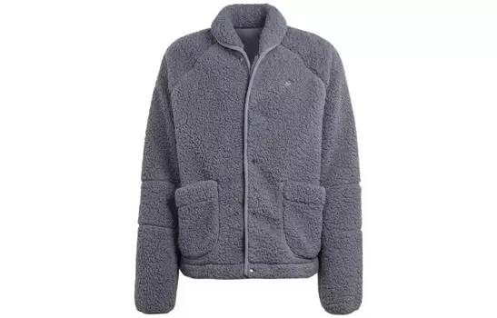 Куртка мужская флисовая Adventure Polar серая Adidas Originals, серый