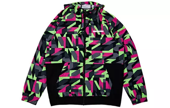 Куртка мужская флуоресцентная вермилион Anta, цвет Fluorescent vermilion