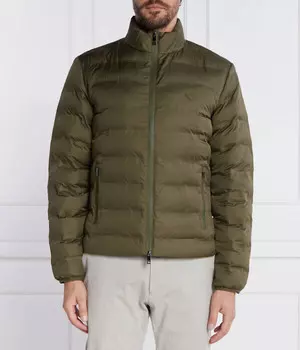 Куртка мужская Hackett London стеганая с высоким воротником, зеленый