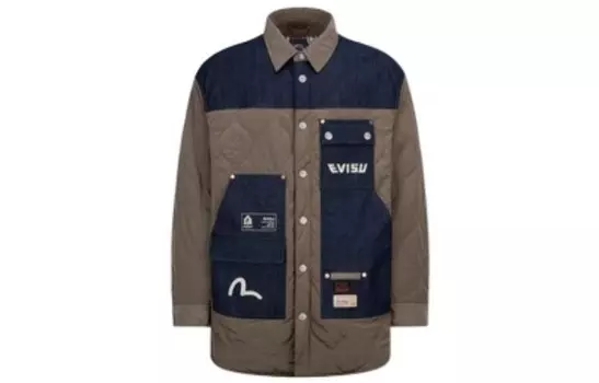 Куртка мужская хаки Evisu, хаки