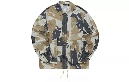 Куртка мужская хаки Fila Fusion