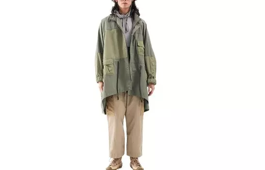 Куртка мужская хаки зеленый Goldlion G+