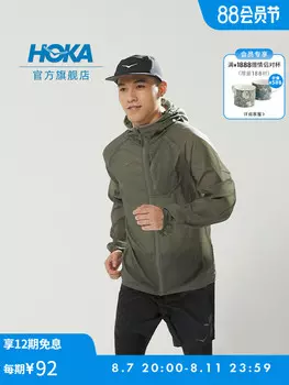 Куртка мужская Hoka One One спортивная, черный