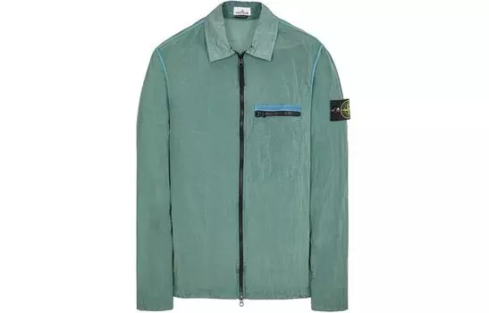 Куртка мужская из серии Metal Nylon, устойчивая к разрывам, светло-зеленая Stone Island, светло-зеленый