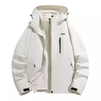 Куртка мужская Jeep, цвет 9188 Ivory White