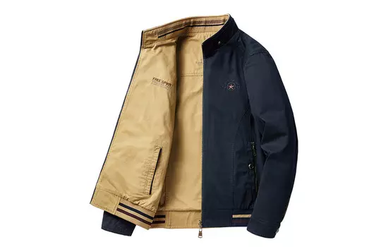 Куртка мужская Jeep Spirit, черный/красный