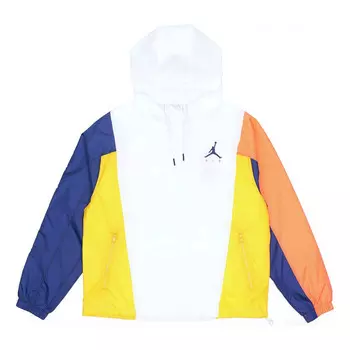 Куртка мужская jumpman разноцветная тат спортивная куртка белая Air Jordan, белый
