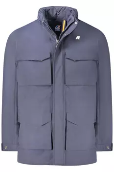 Куртка мужская K-Way с внешними карманами, синий