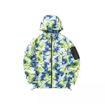 Куртка мужская камуфляжная на белом фоне Skechers, цвет Camouflage on a white background