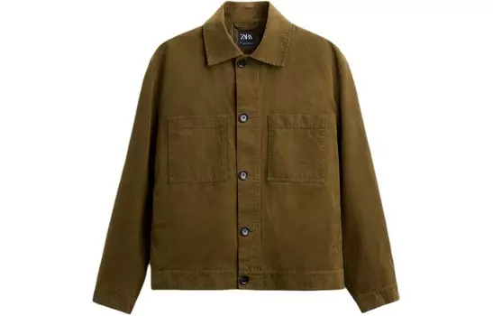 Куртка мужская кислотно-желтая Zara, желтый