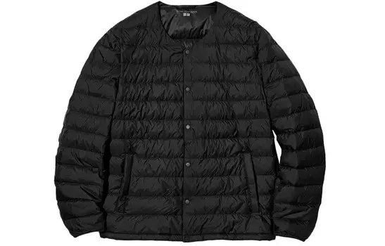 Куртка мужская классическая черная Uniqlo, черный