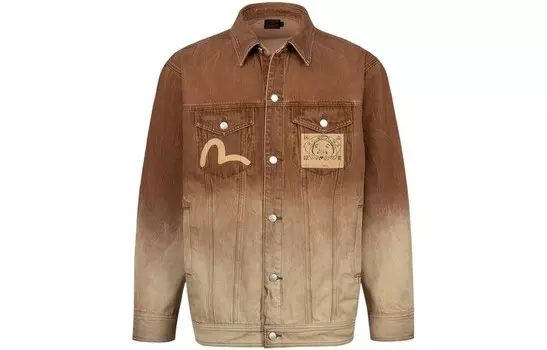 Куртка мужская Кофе Evisu, цвет Coffee