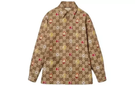 Куртка мужская коричневая Gucci, коричневый