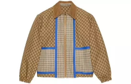 Куртка мужская коричневая Gucci, коричневый