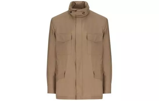 Куртка мужская коричневая Loro Piana, коричневый