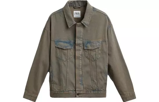 Куртка мужская коричневая Zara, коричневый
