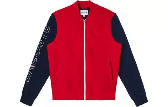 Куртка мужская красная Lacoste, красный
