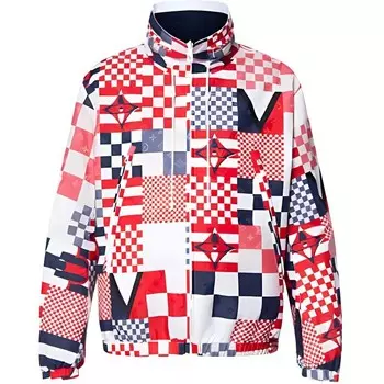 Куртка мужская красная Louis Vuitton, красный