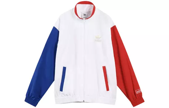 Куртка мужская красная/синяя/белая Adidas Originals, красный/синий/белый