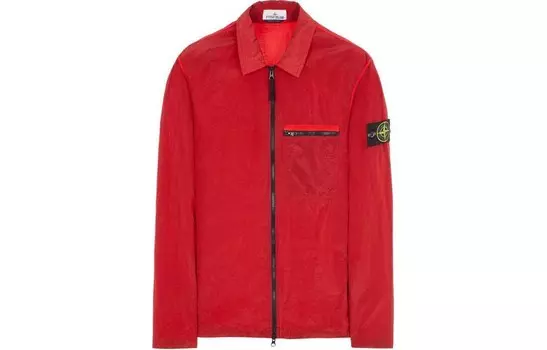 Куртка мужская красная Stone Island, красный