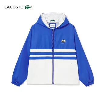 Куртка мужская Lacoste на молнии, синий / белый