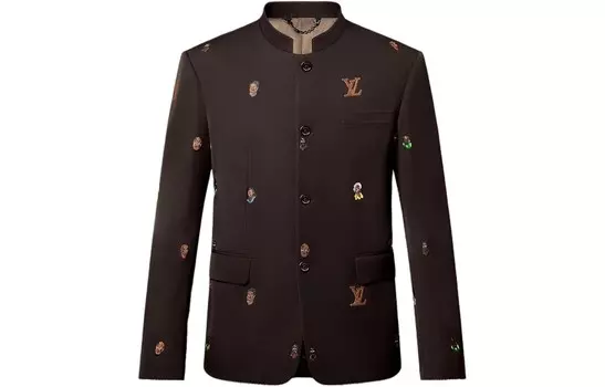 Куртка мужская Louis Vuitton, коричневый