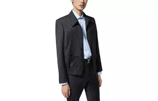 Куртка мужская Louis Vuitton с крманами, черный