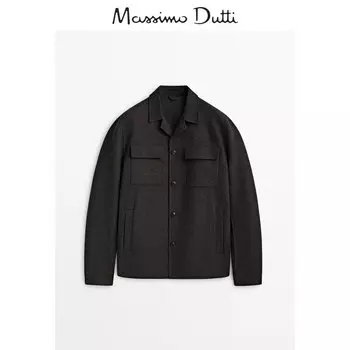 Куртка мужская Massimo Dutti двухсторонняя, серый