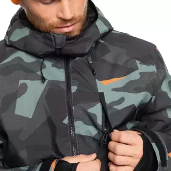Куртка мужская Mission Quiksilver, зеленый