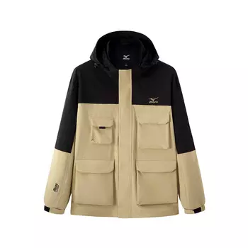 Куртка мужская Mizuno, цвет Khaki/Black