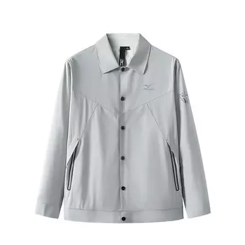 Куртка мужская Mizuno, цвет White Gray