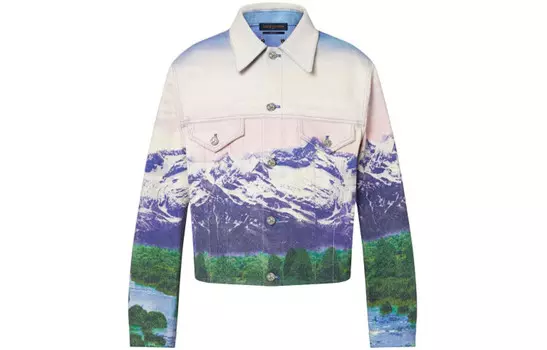 Куртка мужская многоцветная Louis Vuitton, цвет Multicolor