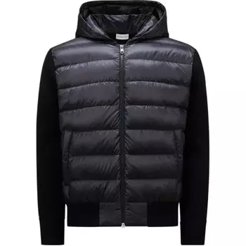 Куртка мужская Moncler с капюшоном, черный