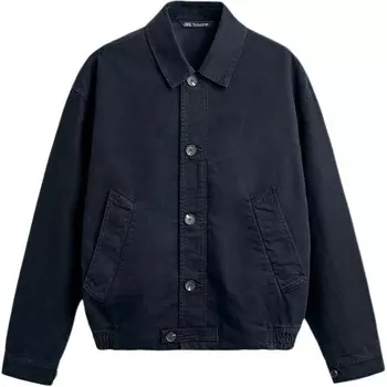 Куртка мужская Морской Синий Zara