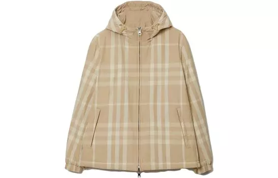 Куртка мужская мягкая желто-коричневая Burberry, коричневый