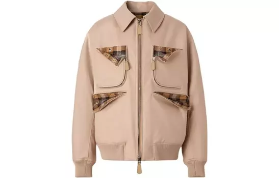 Куртка мужская мягкая желто-коричневый Burberry