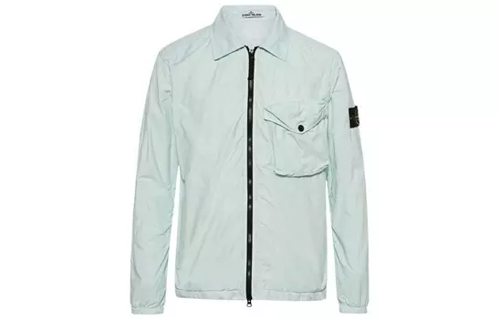 Куртка мужская мятно-зеленая Stone Island, мятно-зеленый