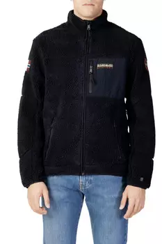 Куртка мужская Napapijri флисовая, черный