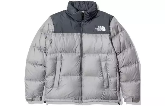 Куртка мужская Nuptse Down серая The North Face, серый