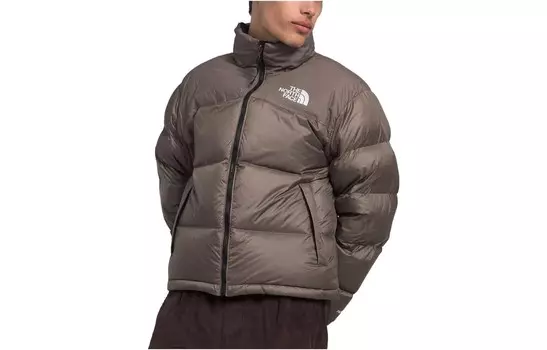 Куртка мужская Nuptse серая The North Face, серый