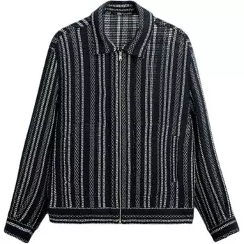 Куртка мужская Ocean Blue / Белый Zara, синий/белый