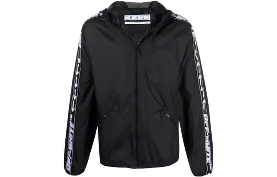 Куртка мужская Off-White Athleisure Diagonal Outline, черный