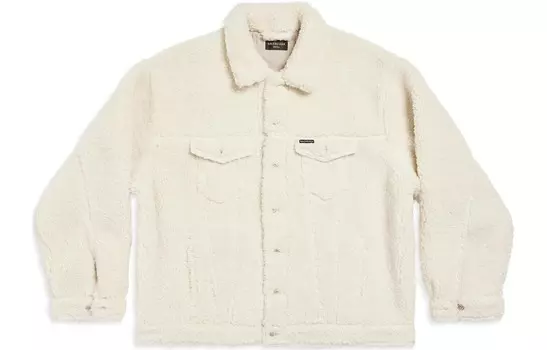 Куртка мужская Off White Balenciaga, кремовый