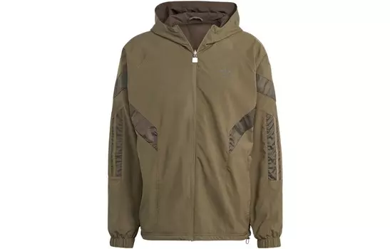 Куртка мужская оливково-зеленая Adidas Originals, оливково-зеленый