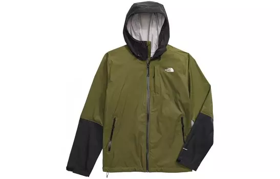 Куртка мужская Оливково-зеленая/черная The North Face, оливково-зеленый/черный