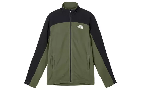Куртка мужская Оливково-зеленая/черная The North Face, оливково-зеленый/черный