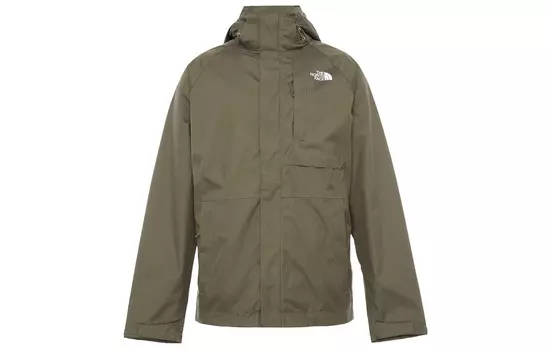 Куртка мужская оливково-зеленая The North Face, оливково-зеленый