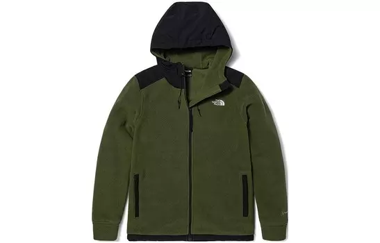 Куртка мужская оливково-зеленая The North Face, оливково-зеленый