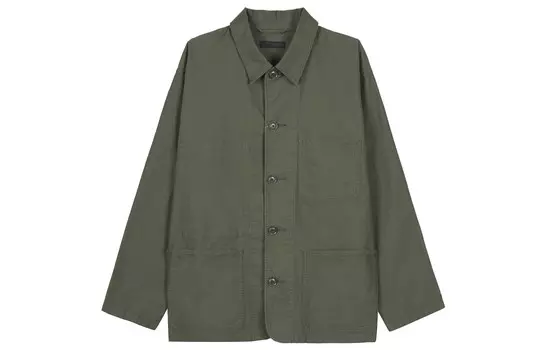 Куртка мужская оливково-зеленая Uniqlo, оливково-зеленый