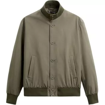 Куртка мужская оливково-зеленая Zara, оливково-зеленый
